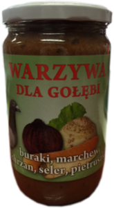 Leśna Dolina WARZYWA DLA GOŁĘBI 640ml mix warzywny